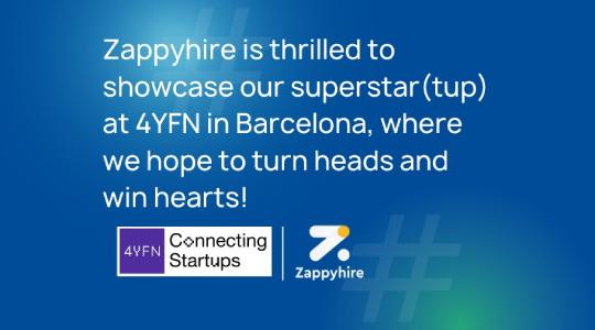 Kerala Startup Mission (KSUM) Selects Zappyhire To Attend 4YFN 2023